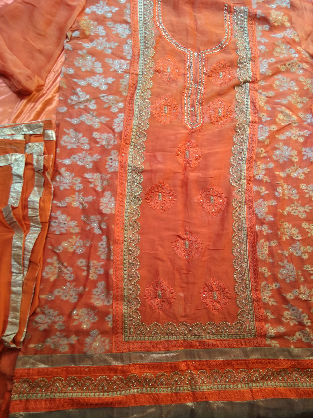 Designer Dress Material For Functions 