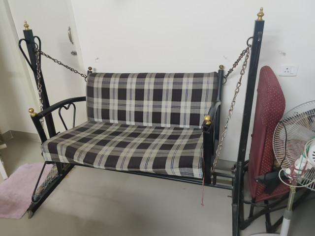 Sofa with swing