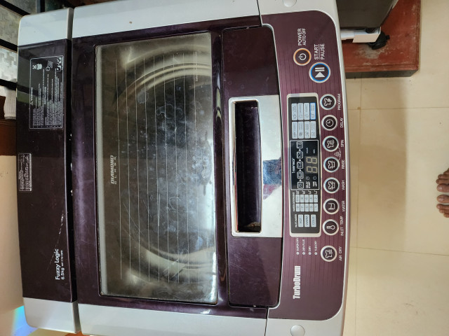 LG top load washing machine