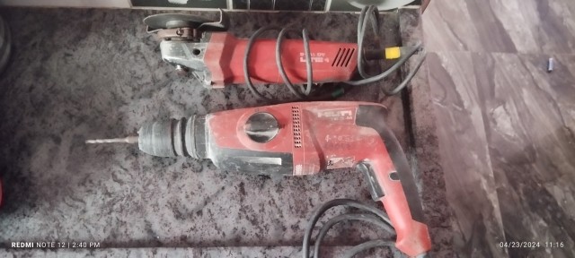 Drill machine cutting machine