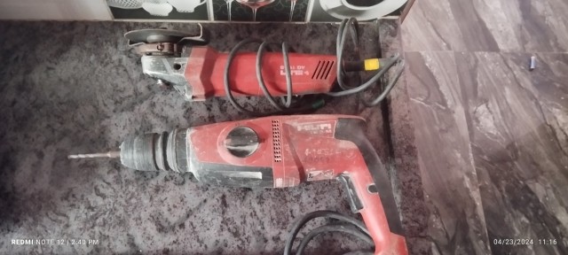 Drill machine cutting machine