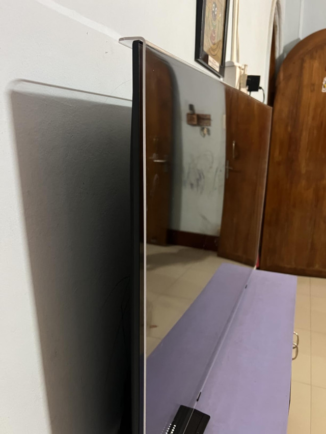  LED TV Screen Protector Glass | 4K Smart TV Guard | Non Breakable Tempered Acrylic Glass Guard | 100% Crystal Clear Transparent