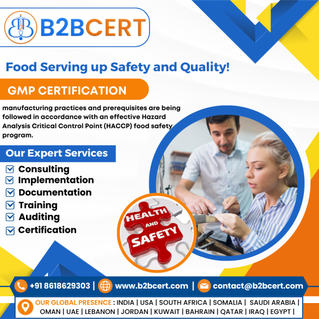 Get GMP Certification in Bangalore with B2Bcert